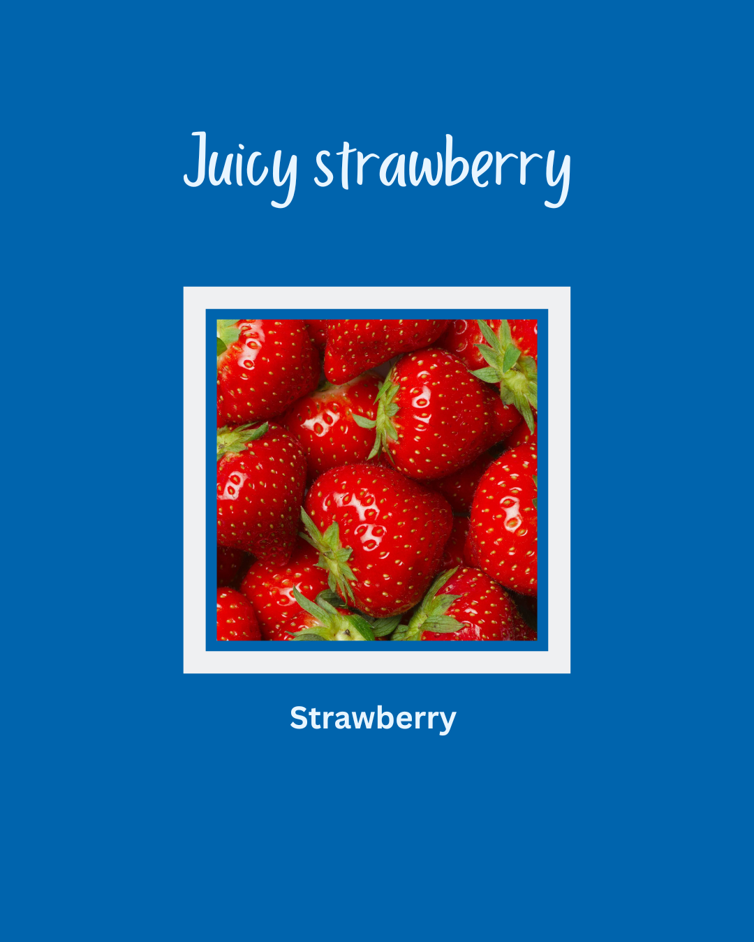 Juicy strawberry snap bar