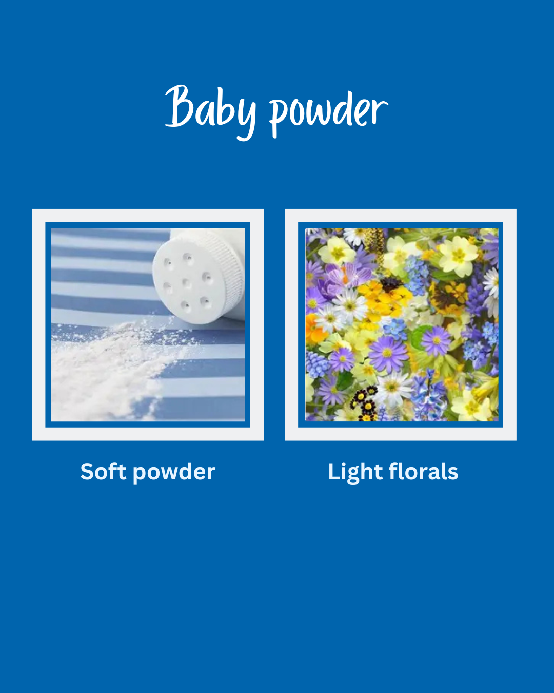 Baby powder snap bar