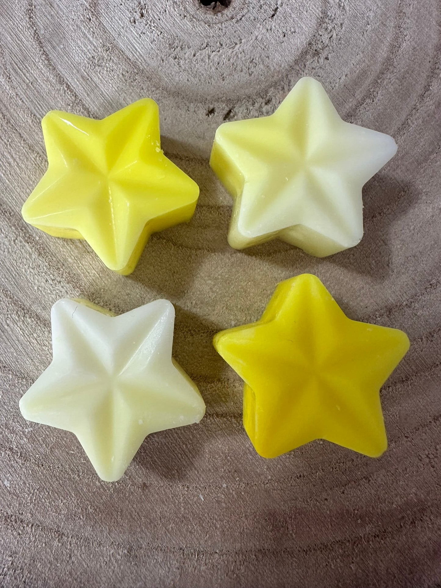 Flashy lemon hearts & stars