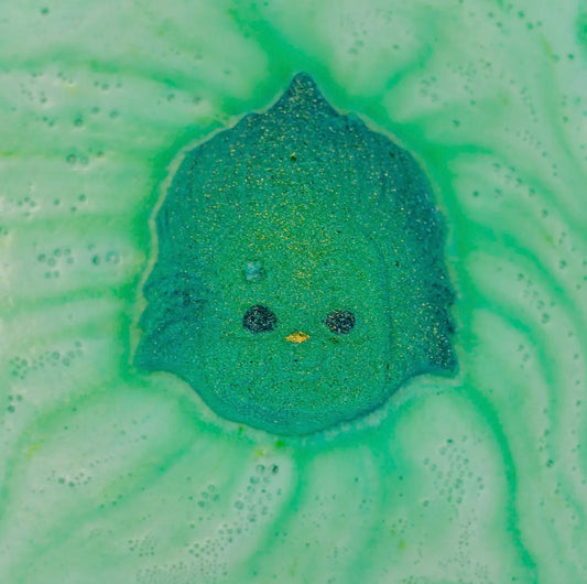 Baby monster bath bomb