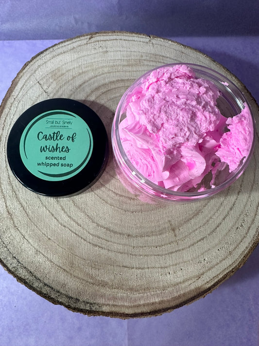 Castle of wishes whipped soap