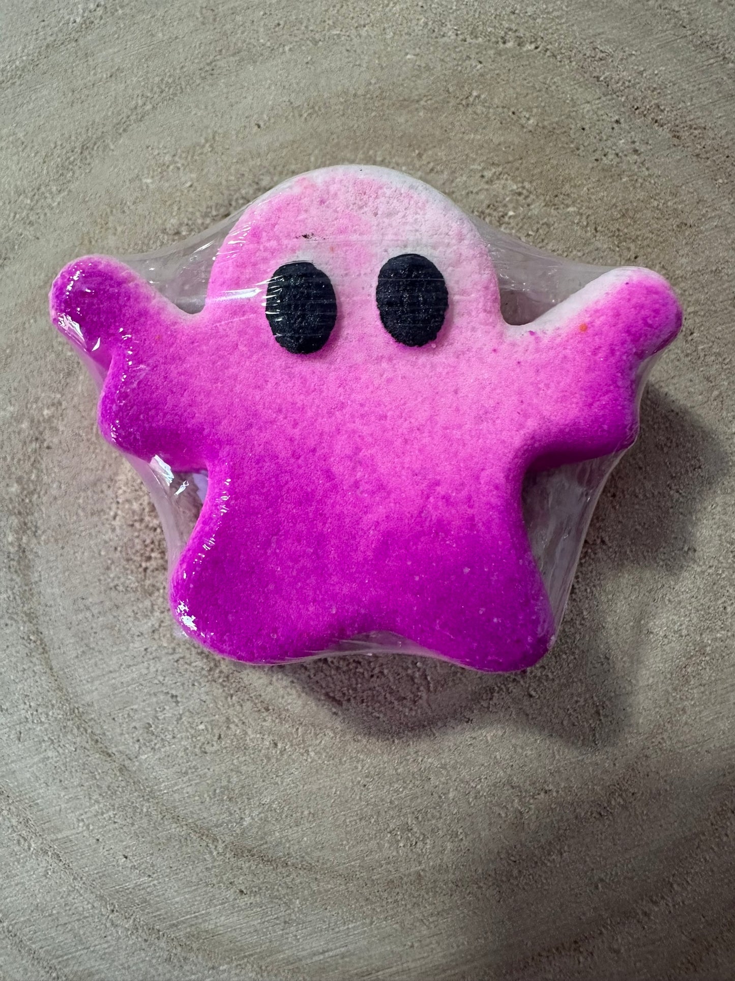 Pink mini casper bath bomb