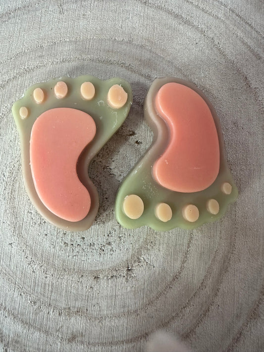 Watermelon baby feet